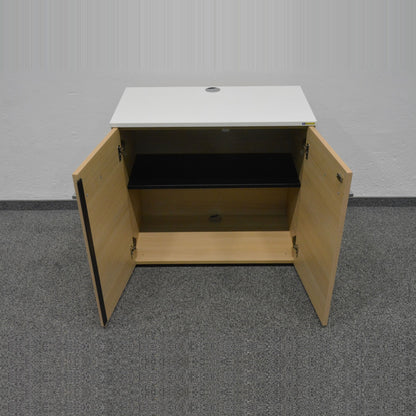 Echo Flügeltür-Aktenschrank Fronansicht mit geöffneten Türen - 6036215