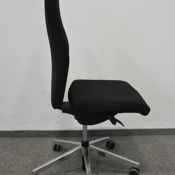Züco Cubo Bürodrehstuhl - Schwarz ohne Armlehnen
