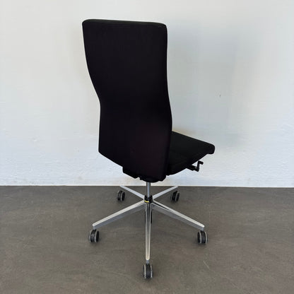 Züco Cubo Bürodrehstuhl mit Rückenlehne schwarz - 6036239