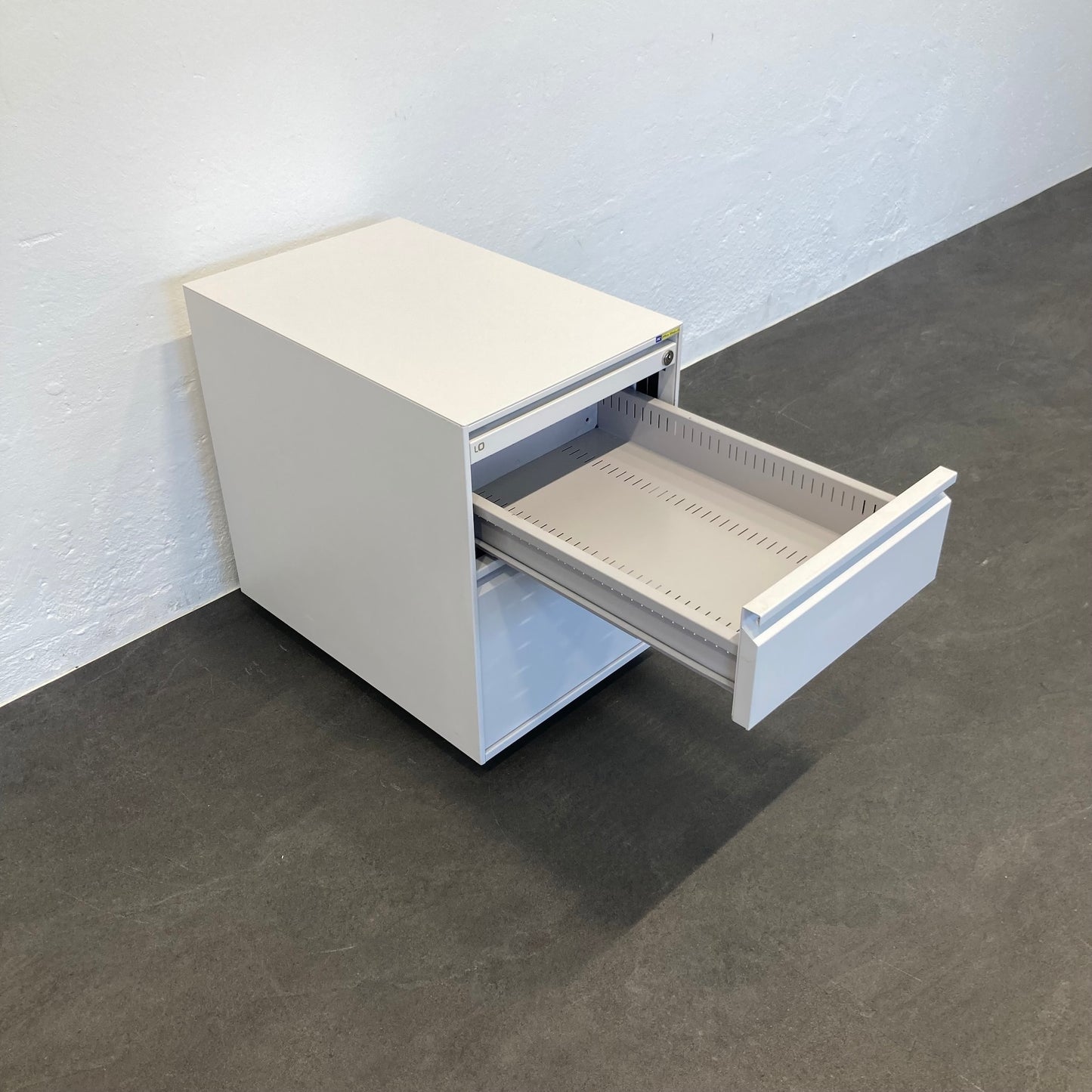 Lista Office Serie L Roll-Korpus mit Schublade offen - 6036256