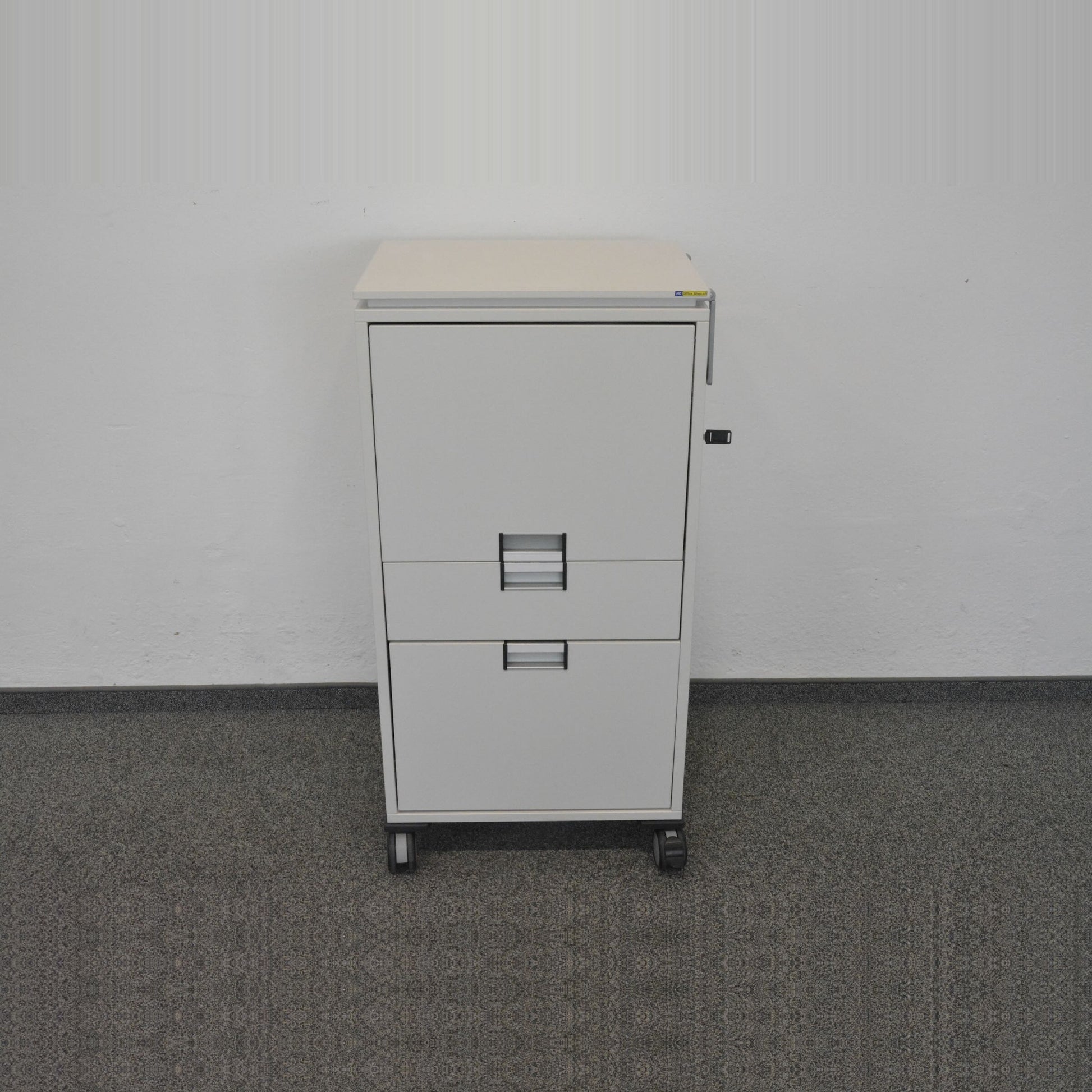 Steelcase Share It Roll-Caddy Spanplatte Lichtgrau Hell