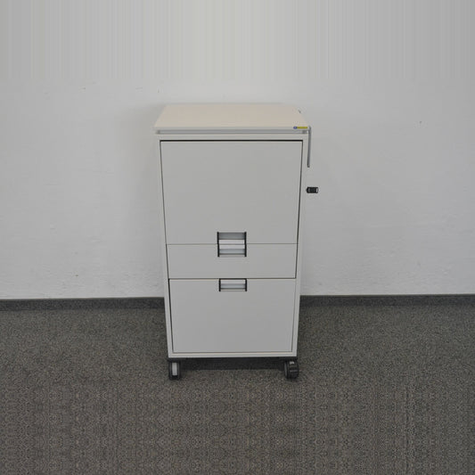 Steelcase Share It Roll-Caddy Spanplatte Lichtgrau Hell
