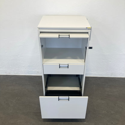 Steelcase Moby Roll-Caddy mit Klappe A4 offen - 6036280
