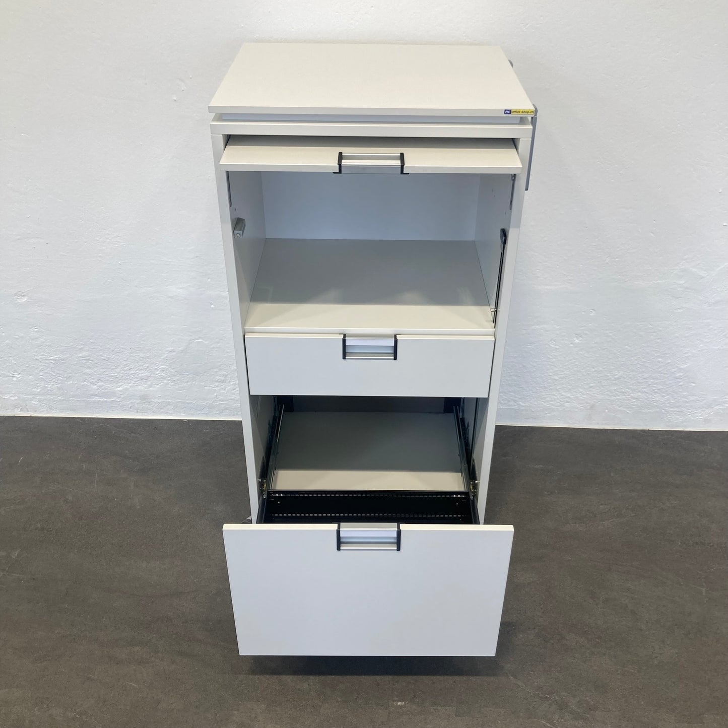 Steelcase Moby Roll-Caddy mit Klappe A4 offen - 6036280