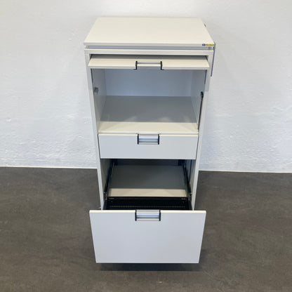 Steelcase Moby Roll-Caddy mit Klappe A4 offen - 6036280