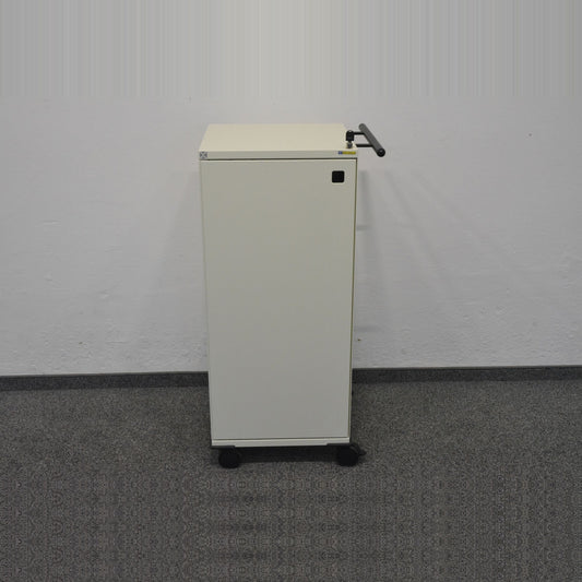 Novex LC2 Roll-Caddy Metall + MDF Cremeweiss