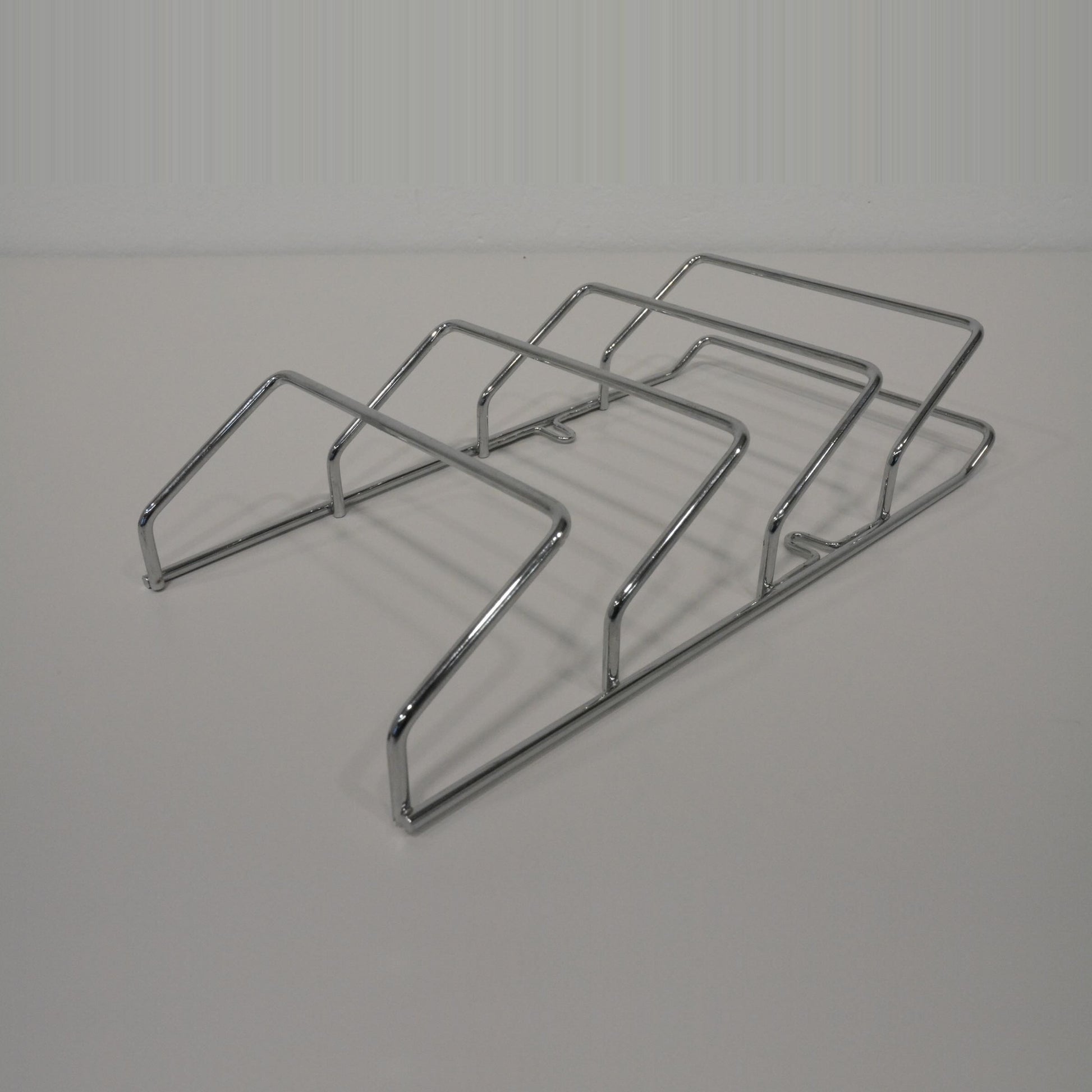 Top Design Prospekt-Halter mit 4 Ablagen