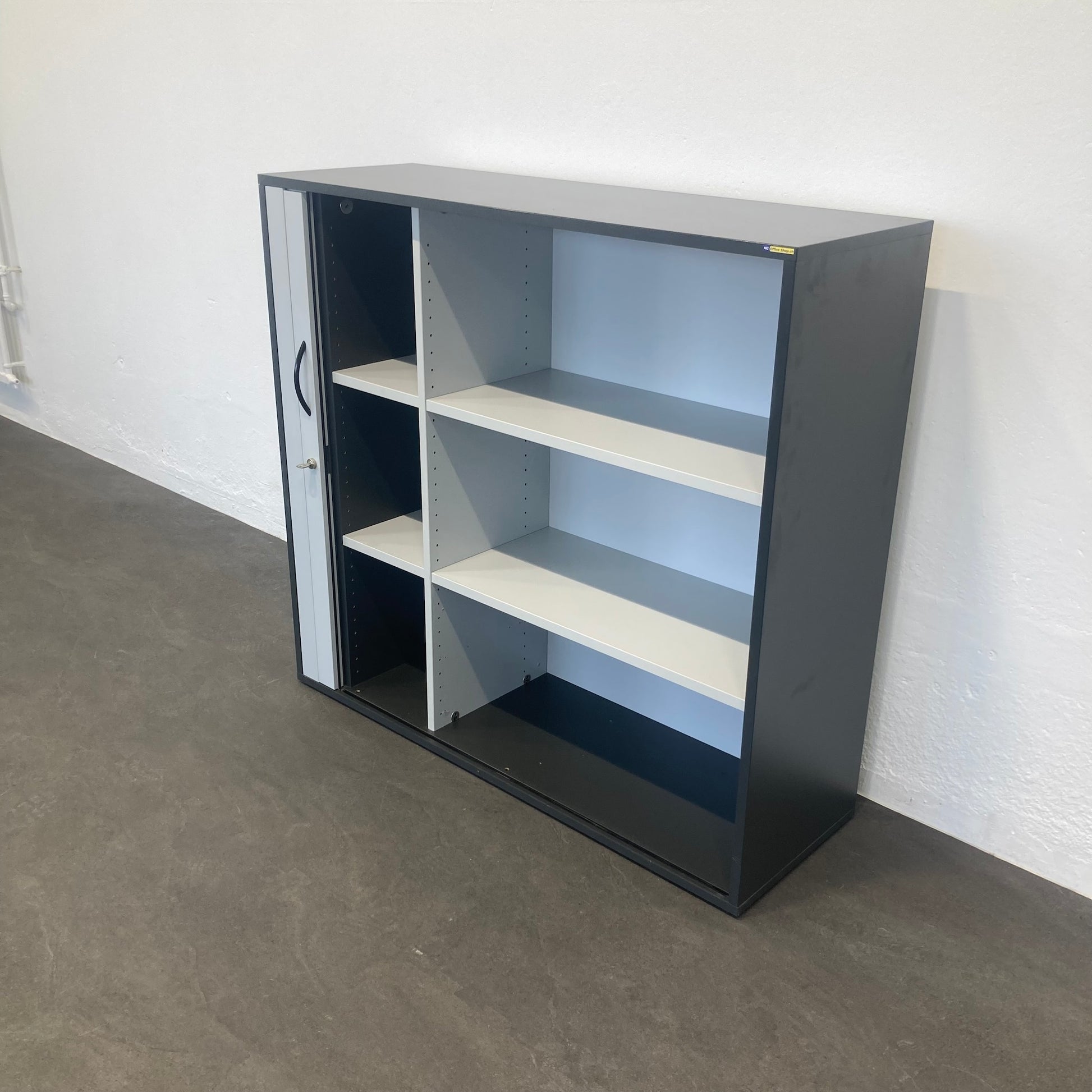 Elan Euroffice Lateralschrank von rechts offen - 6036398