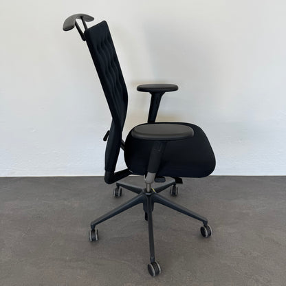 Vitra ID Trim Bürodrehstuhl Gestell Kunststoff Schwarz - 6036616