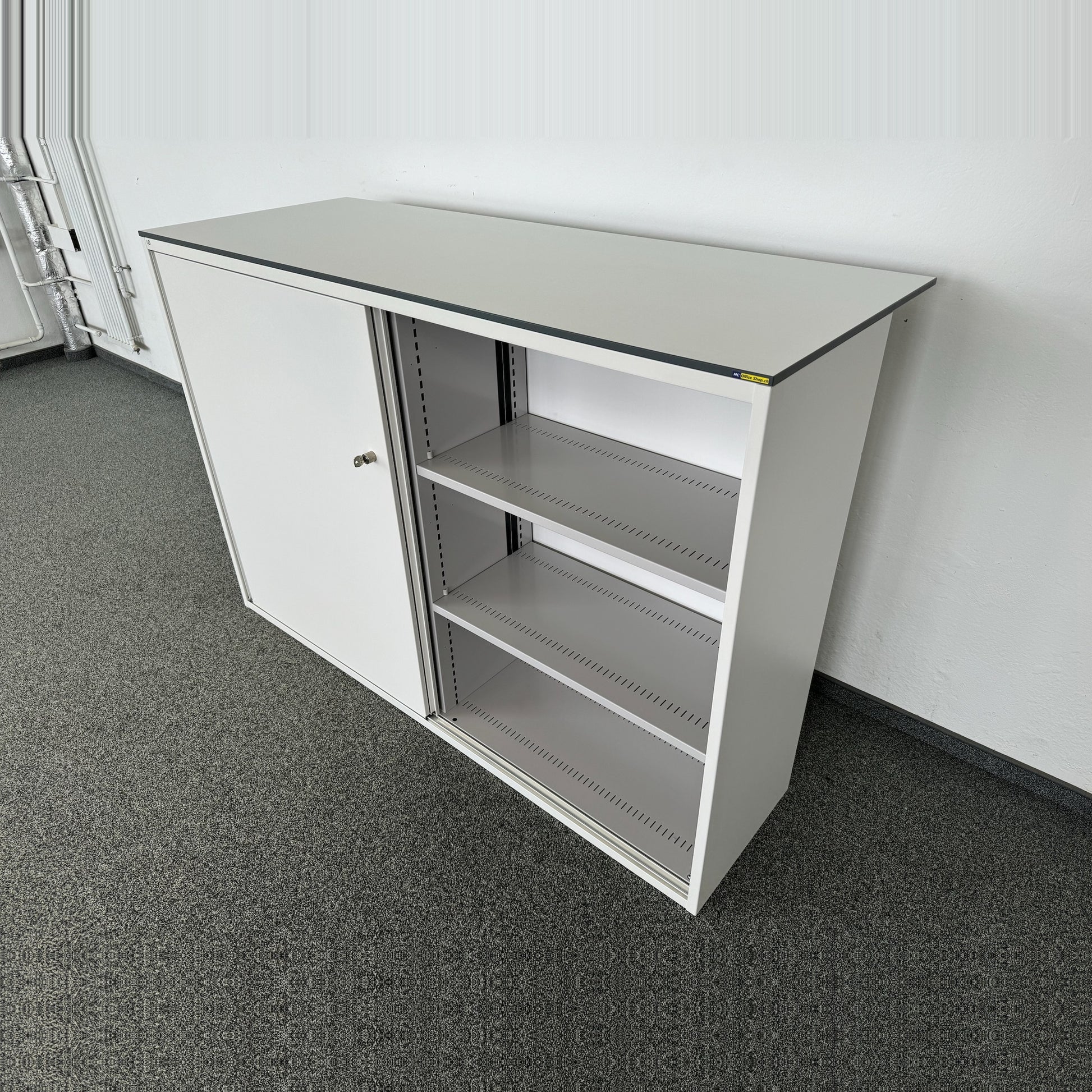 Storage Empfangs-Theken Schiebetür-Aktenschrank 1600mm breit