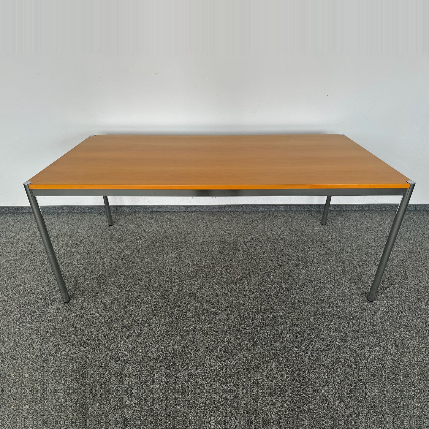 Ergodata Multi Desk Rondo Schreibtisch MDF Buchenfurnier