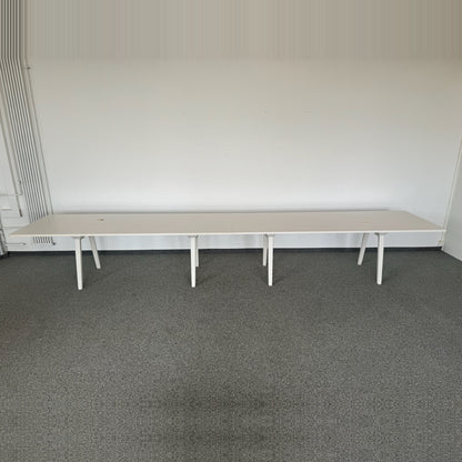 Vitra Joyn 2 Meet Sitzungstisch Spanplatte Weiss - 6036686