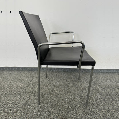 Accademia Fina Sessel mit Gestell Chrom glanz - 6036788
