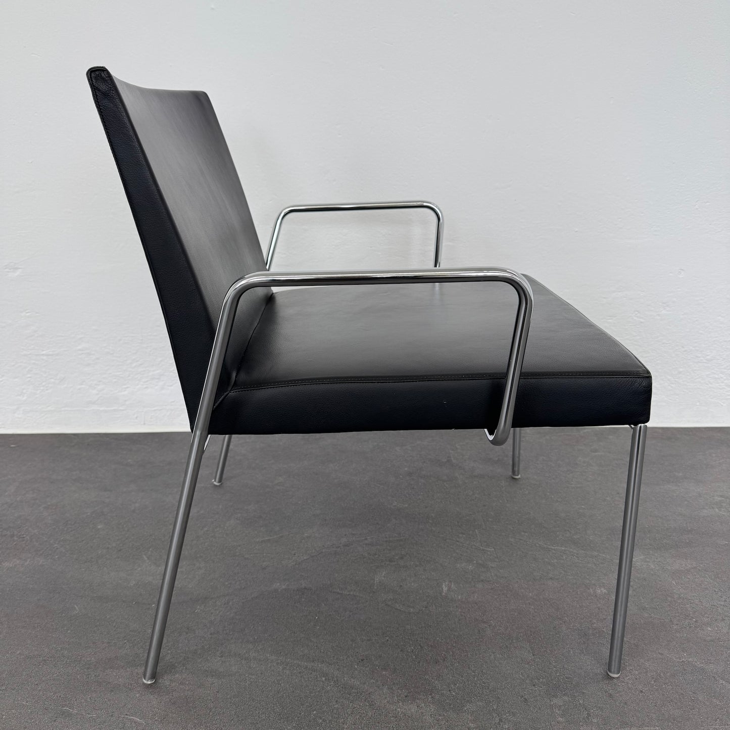 Accademia Fina Lounge-Sessel Gestell Metall Chrom