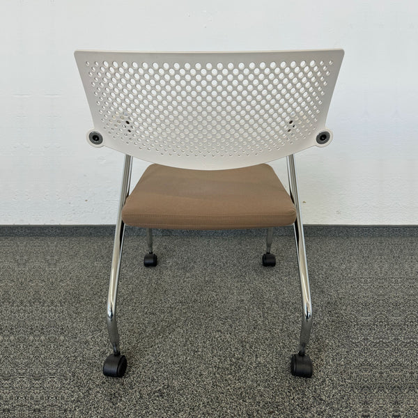 Vitra Visaroll 2 Stuhl Cognac