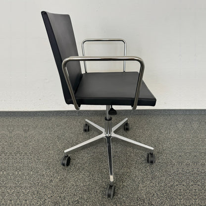Accademia Fina Sitzungsdreh-Sessel Gestell Metall Chrom - 6036791