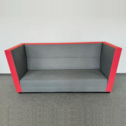 Casala Palau Bricks Lounge Kombination Stoffbezug Anthrazit, Grau und Rot - 6036856