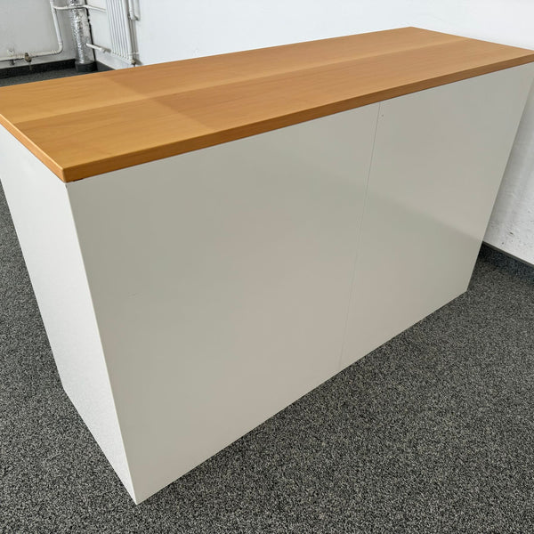 Lista Office LO Storage Lateralschrank 2-OH - 1200mm - Weiss - ohne Schloss