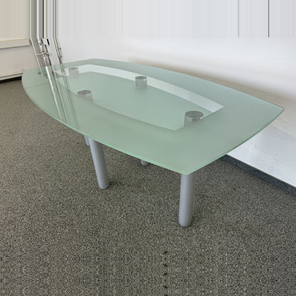 Top Design Clear Sitzungstisch mit zweiter Ebene - 6036967