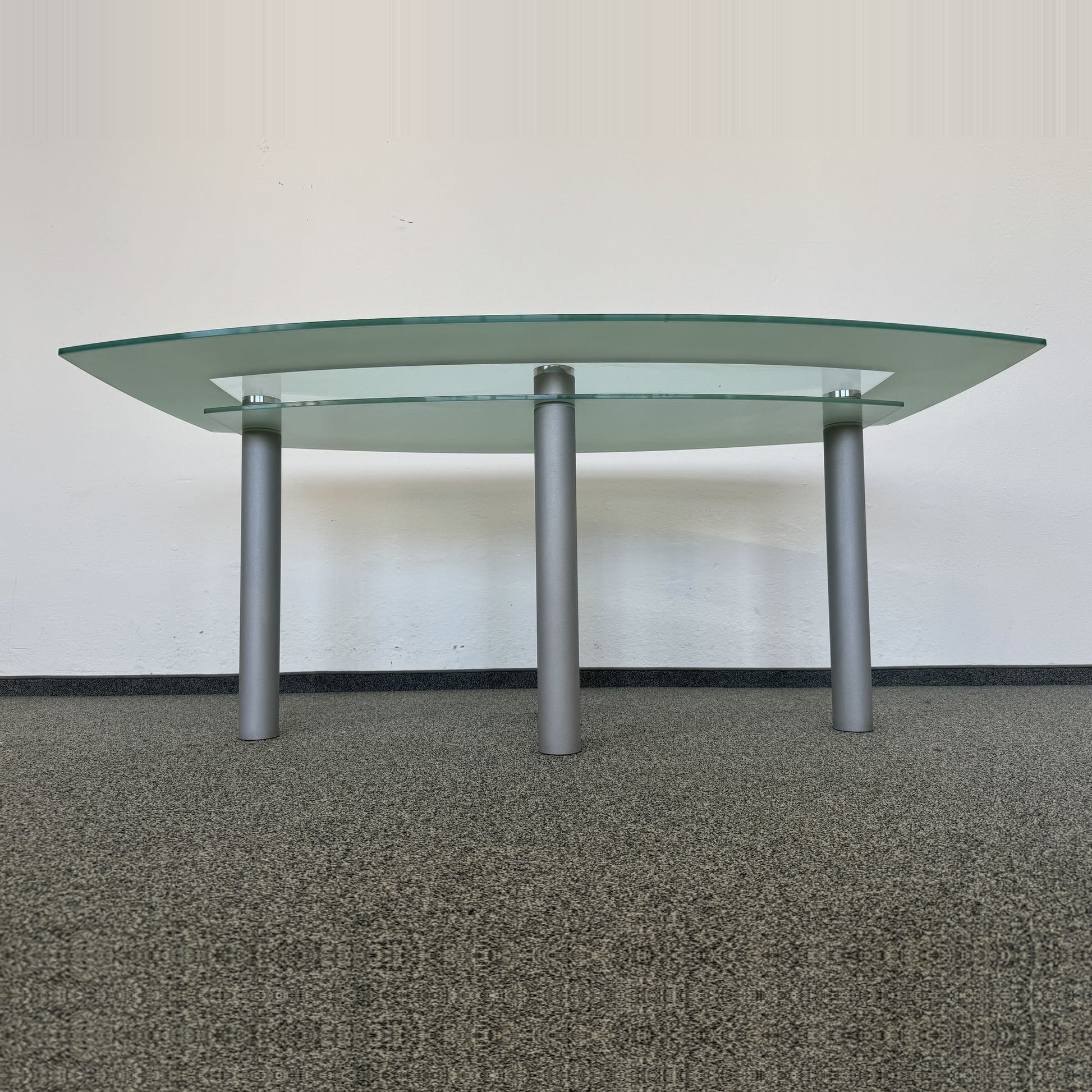 Top Design Clear Sitzungstisch Ansicht von unten