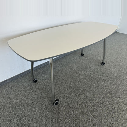 Lista Office Motion Roll-Sitzungstisch auf 4 Rollen - 6036968