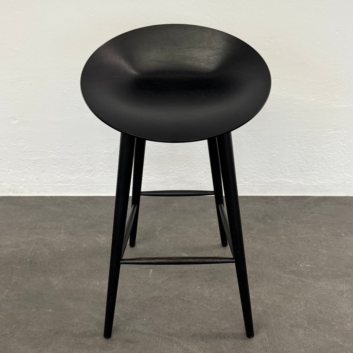 Girsberger Musa Barhocker Holz Schwarz - 6036993