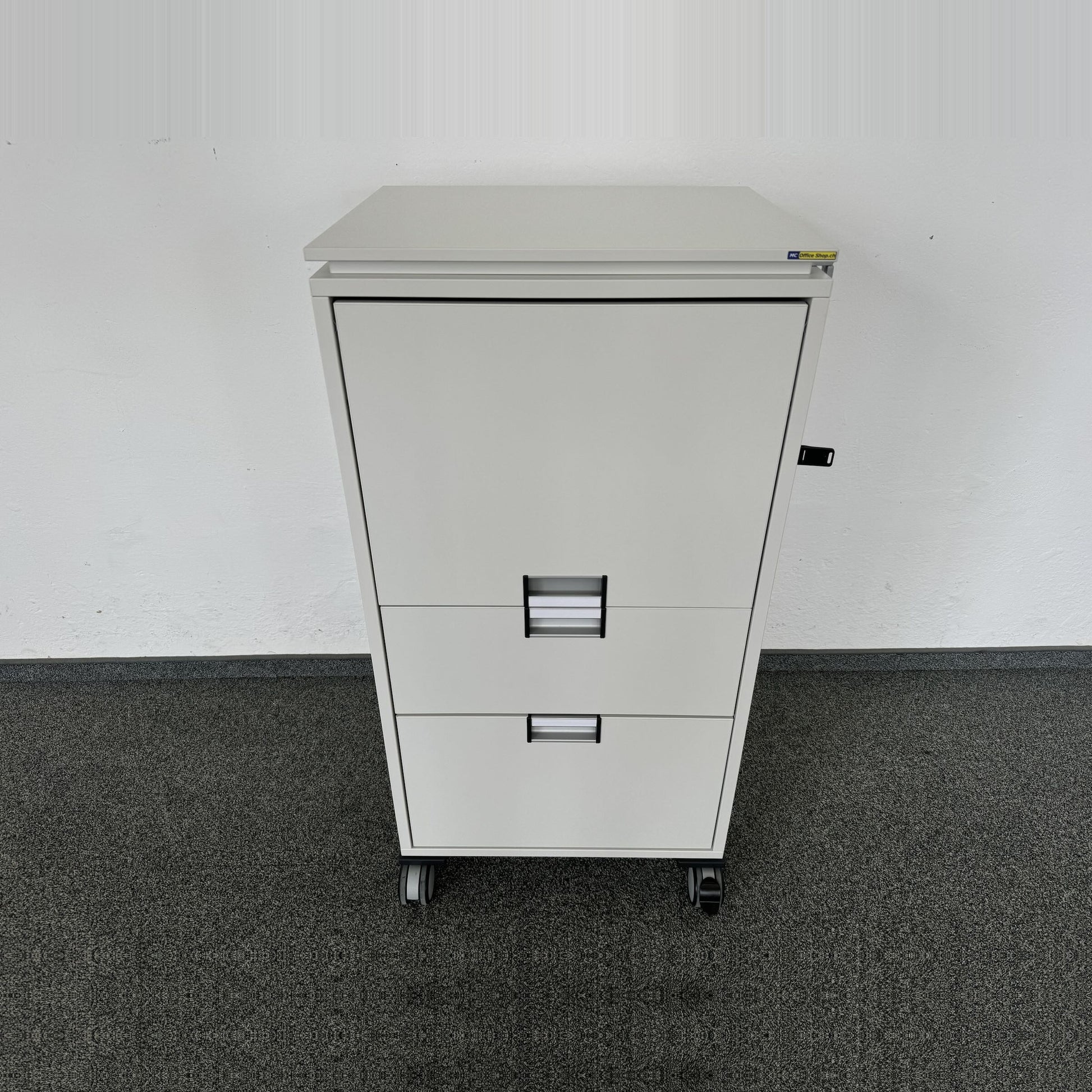 Steelcase Share It Roll-Caddy Spanplatte Lichtgrau Hell