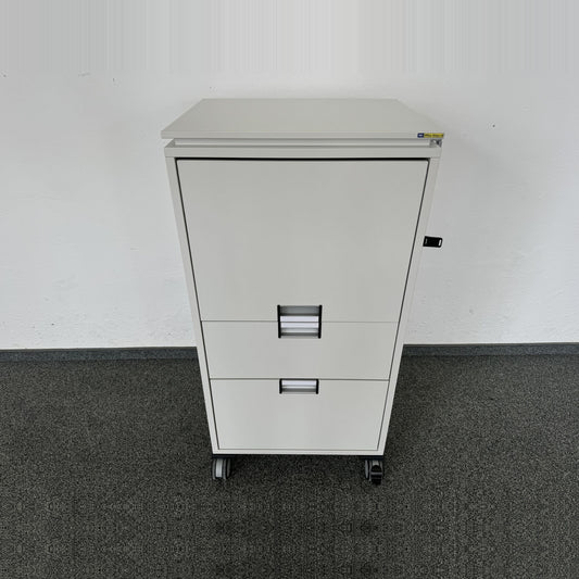 Steelcase Share It Roll-Caddy Spanplatte Lichtgrau Hell