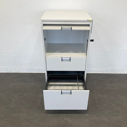 Steelcase Moby Roll-Caddy mit Klappe A4 offen - 6037079