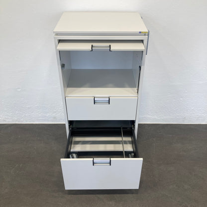 Steelcase Moby Roll-Caddy mit Klappe A4 offen - 6037080