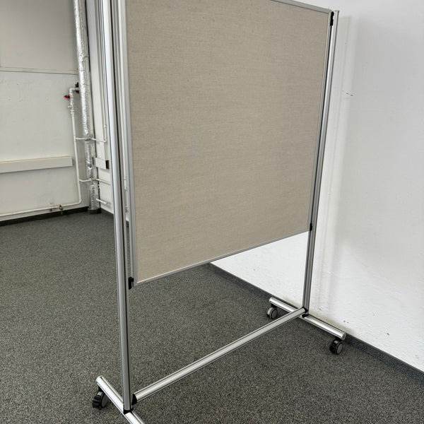 O+C System Tafelständer fahrbar Whiteboard + Pinwand 1330 mm