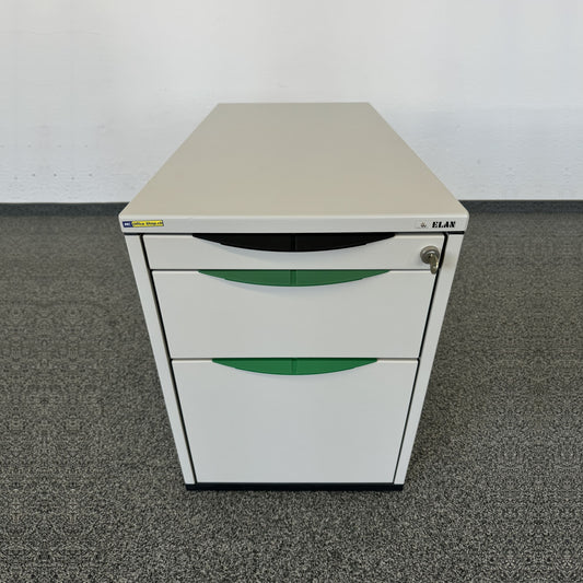 Elan Euroffice Unterstell-Korpus aus Spanplatte Lichtgrau