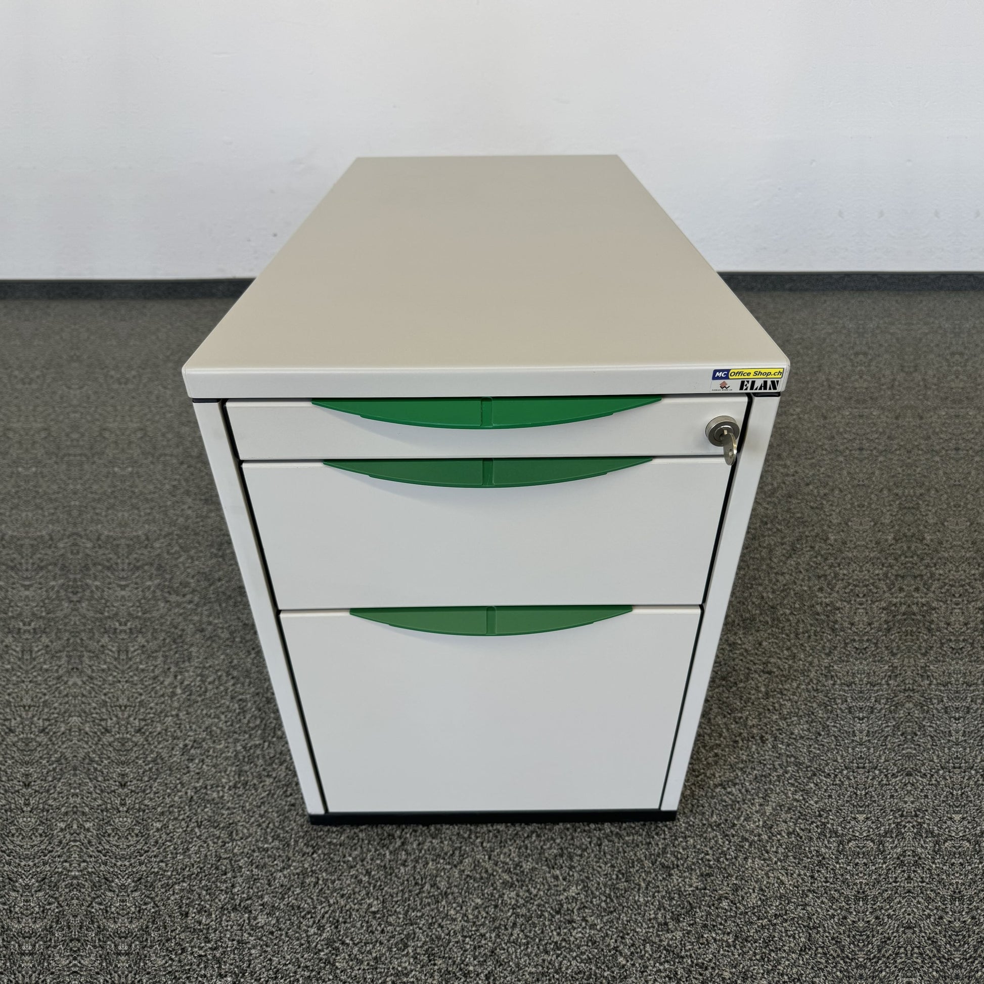 Elan Euroffice Unterstell-Korpus aus Spanplatte Lichtgrau