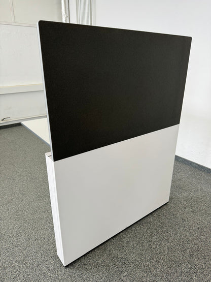 Lista Office Workstation Schreibtisch Ansicht von hinten - 6037175