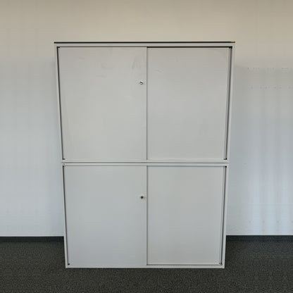 Lista Storage Schiebetür-Aktenschrank Metall Weiss - 6037203