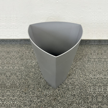 Rexite Abfalleimer 13.5 Liter Kunstoff grau um 90° gedreht - 6037212