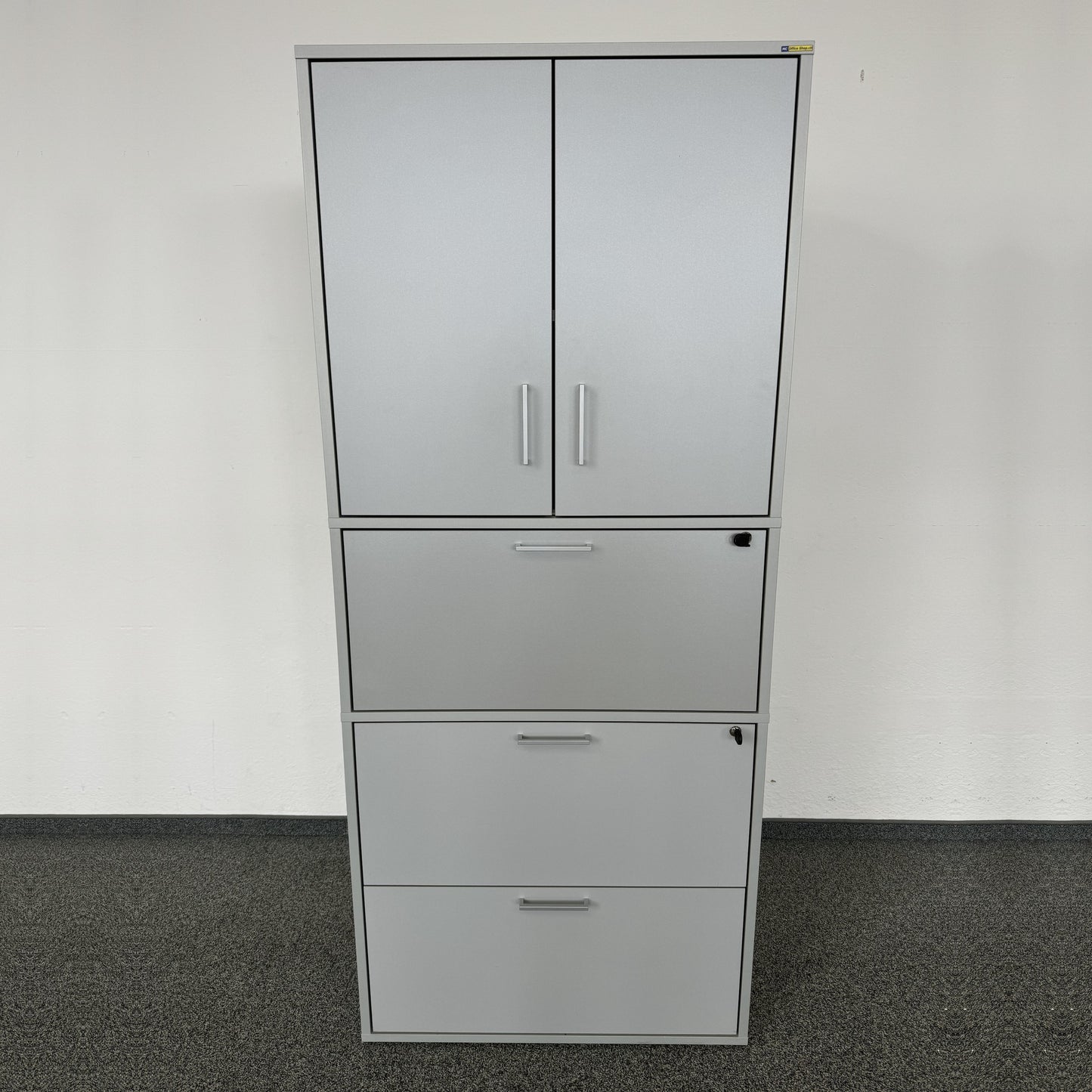 Zurbuchen Tamos Kombischrank MDF Silbergrau