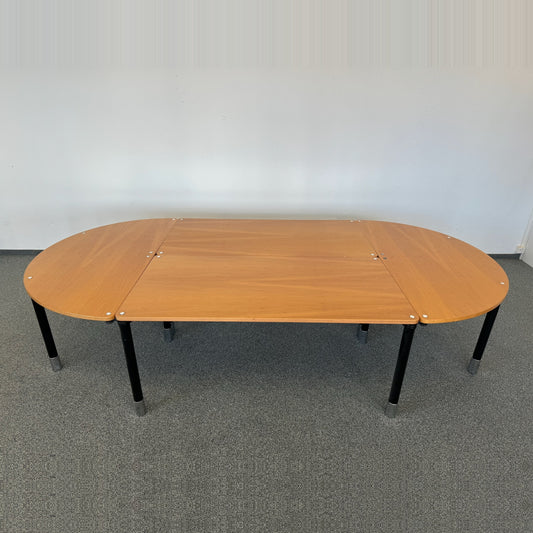 Steelcase Quadrino Sitzungstisch Spanplatte Buchendekor