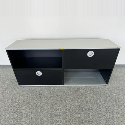 Denz D3 Sideboard MDF Schwarz 1600 mm breit - 6037257