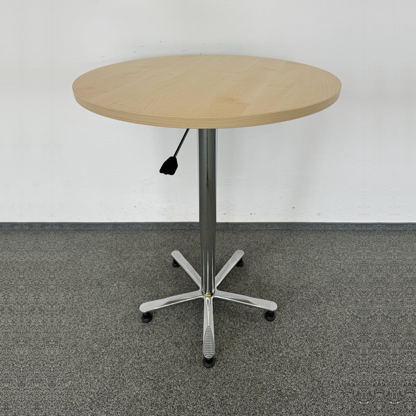 Hammerbacher MyTable Säulenhubtisch Spanplatte Ahorndekor