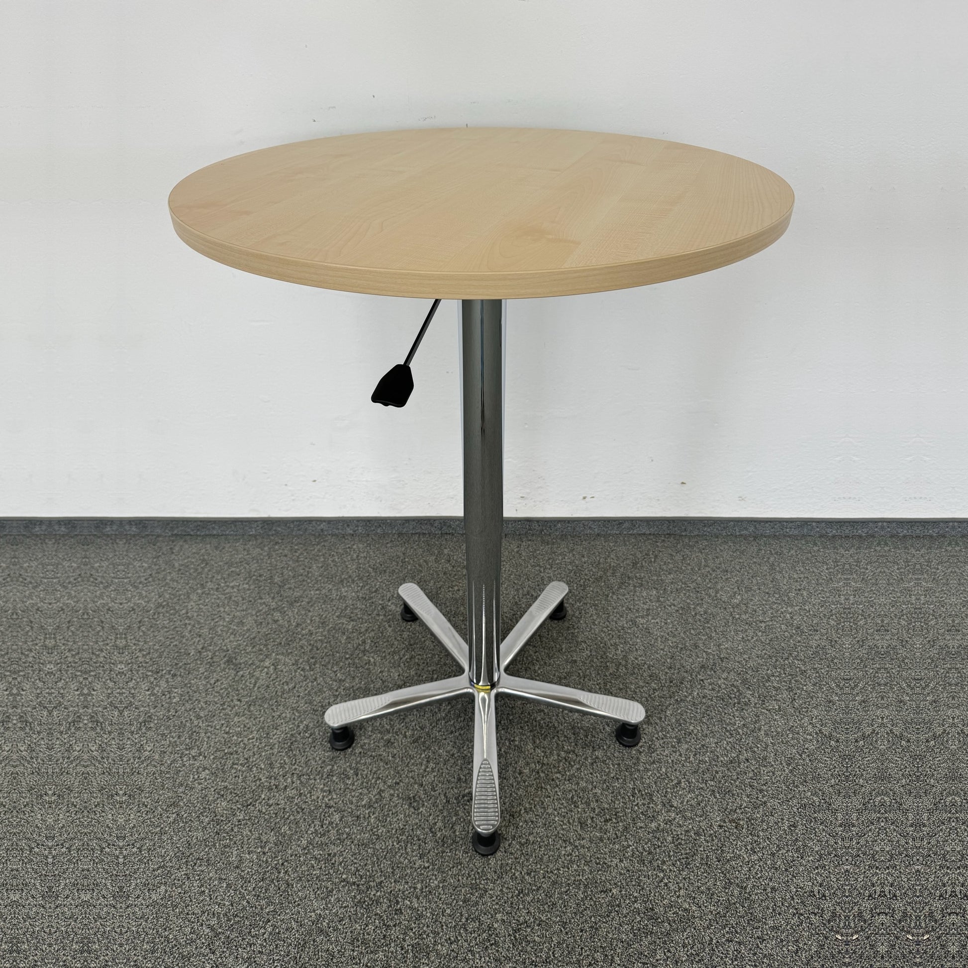 Hammerbacher MyTable Säulenhubtisch Spanplatte Ahorndekor