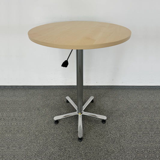 Hammerbacher MyTable Säulenhubtisch Spanplatte Ahorndekor