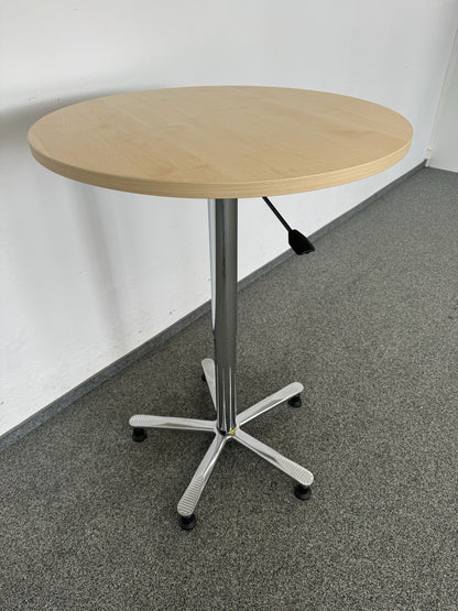 Hammerbacher MyTable Säulenhubtisch Gestell Chrom glanz - 6037259