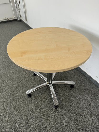Hammerbacher MyTable Säulenhubtisch von seitlich - 6037259