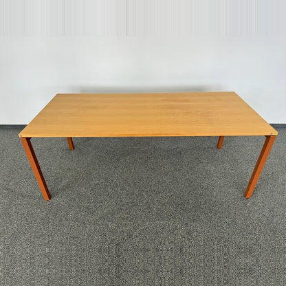 Lista Office Motion Schreibtisch mit Spanplatte Eichenfurnier - 6037261