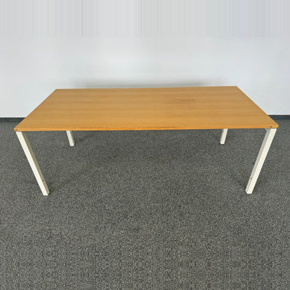 Lista Office Motion Schreibtisch mit Spanplatte Eichenfurnier - 6037262