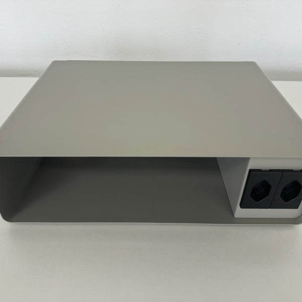 Lista Office Plug Ablagefach Grau - mit 2 Steckern