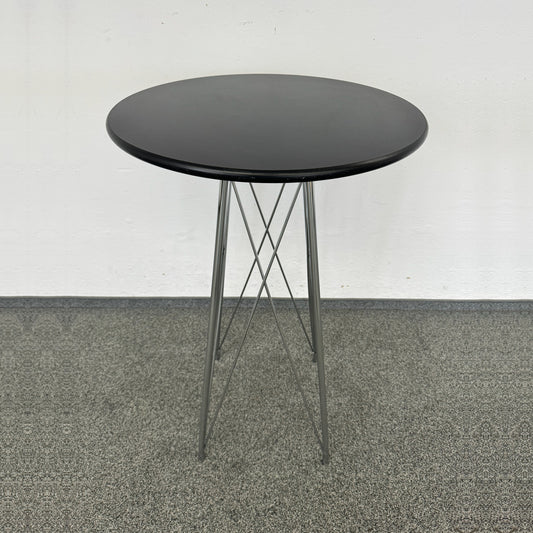 Top Design Exclusiv Bistrostehtisch aus Spanplatte in Schwarz