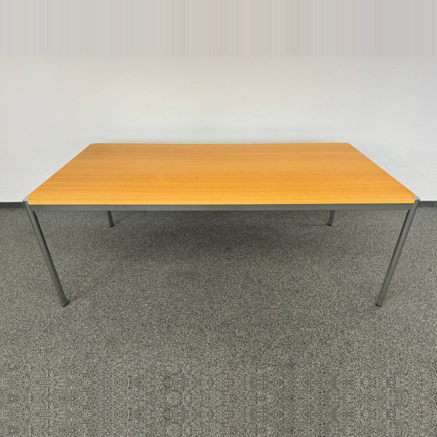 Ergodata Multi Desk Rondo Schreibtisch MDF Buchenfurnier