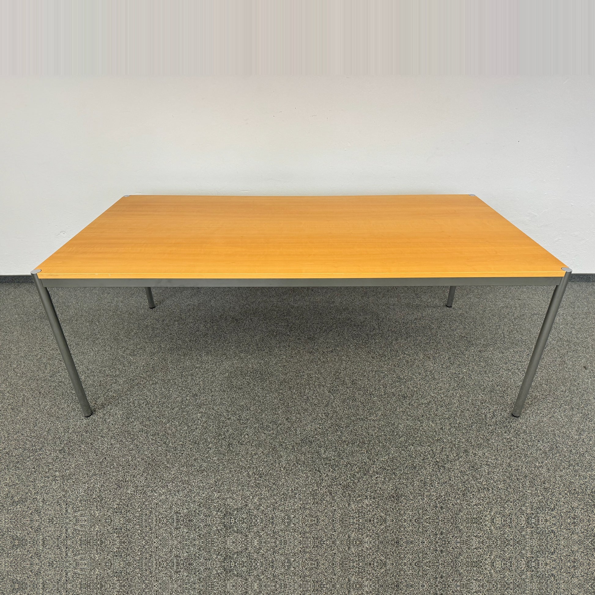 Ergodata Multi Desk Rondo Schreibtisch MDF Buchenfurnier